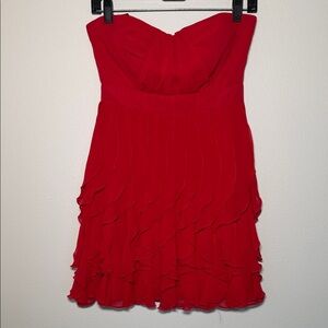 BOGO Vintage B. Darlin Strapless Ruffle Mini Dress